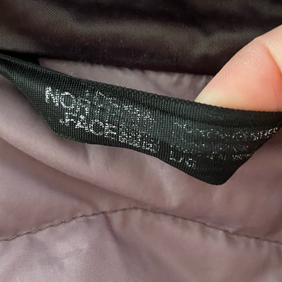 The North Face 550 Gray Aconcagua Puffer Jacket Coat NF0A2TDQ Women’s Size Large - Picture 11 of 14